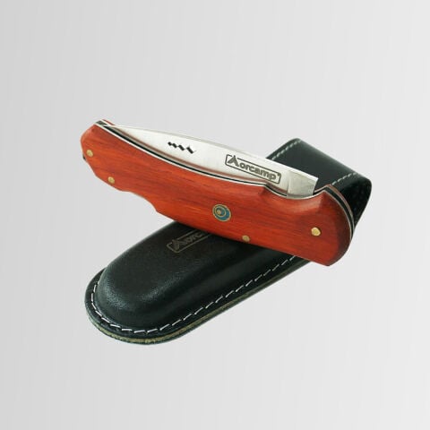 Orcamp Taşıma Çantalı Çakı 15 cm Kahverengi