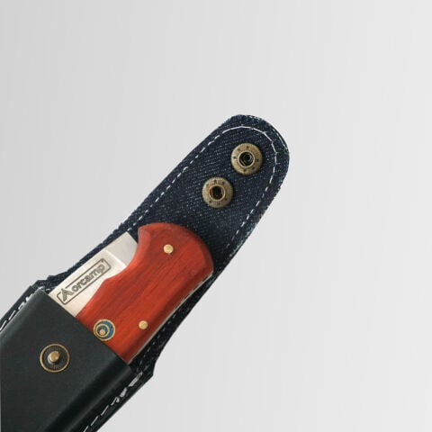 Orcamp Taşıma Çantalı Çakı 15 cm Kahverengi