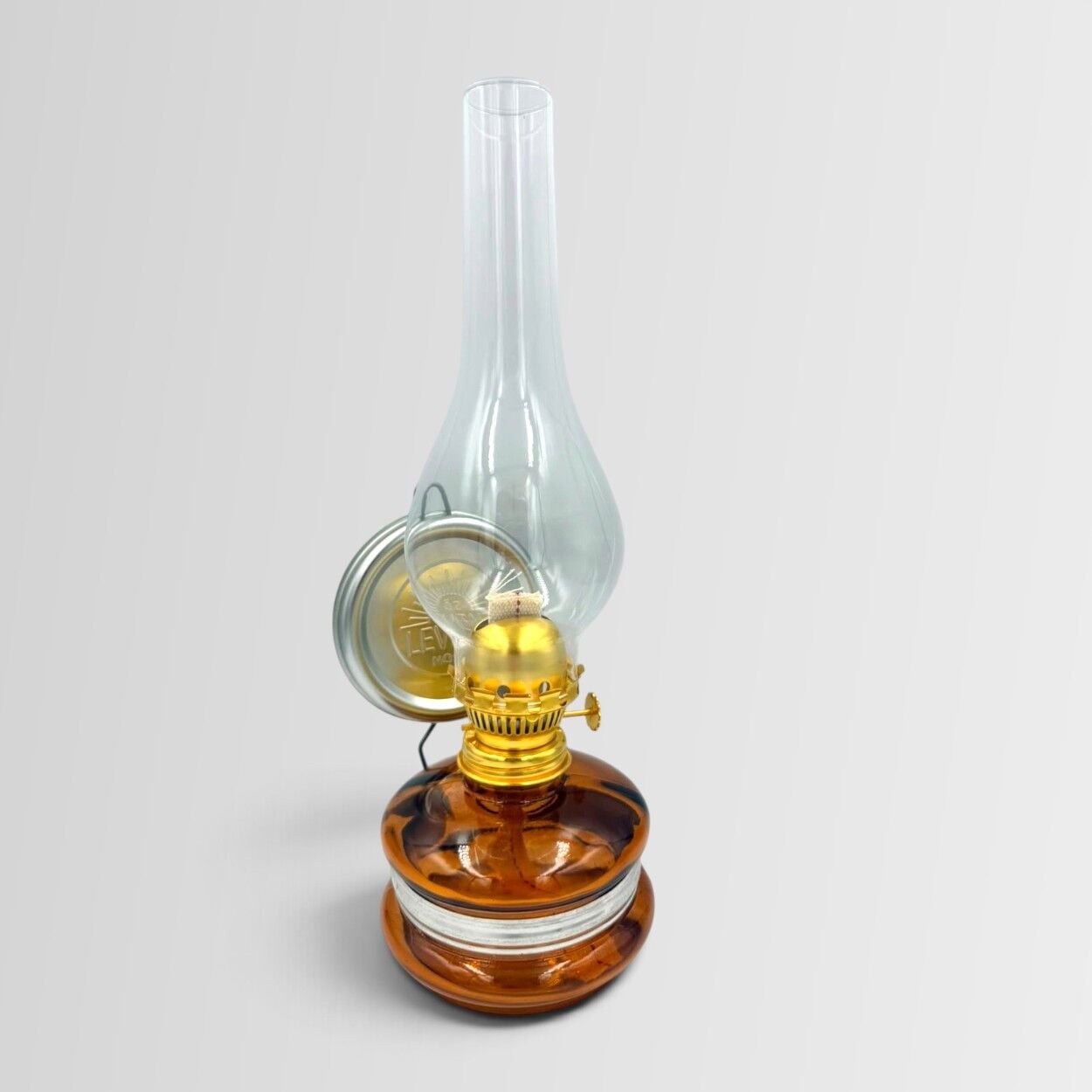 Kandil Nostalji  Klasik Gaz Lambası Turuncu