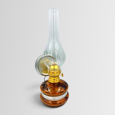 Kandil Nostalji  Klasik Gaz Lambası Turuncu