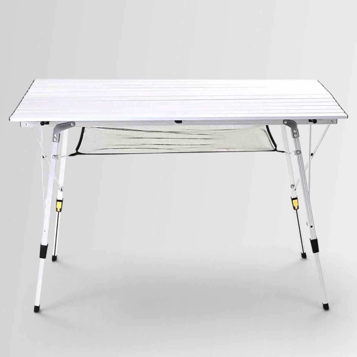 FUNKY CHAIRS Elite XL Alüminyum Teleskopik Ayaklı Kamp Piknik Masası - Gri