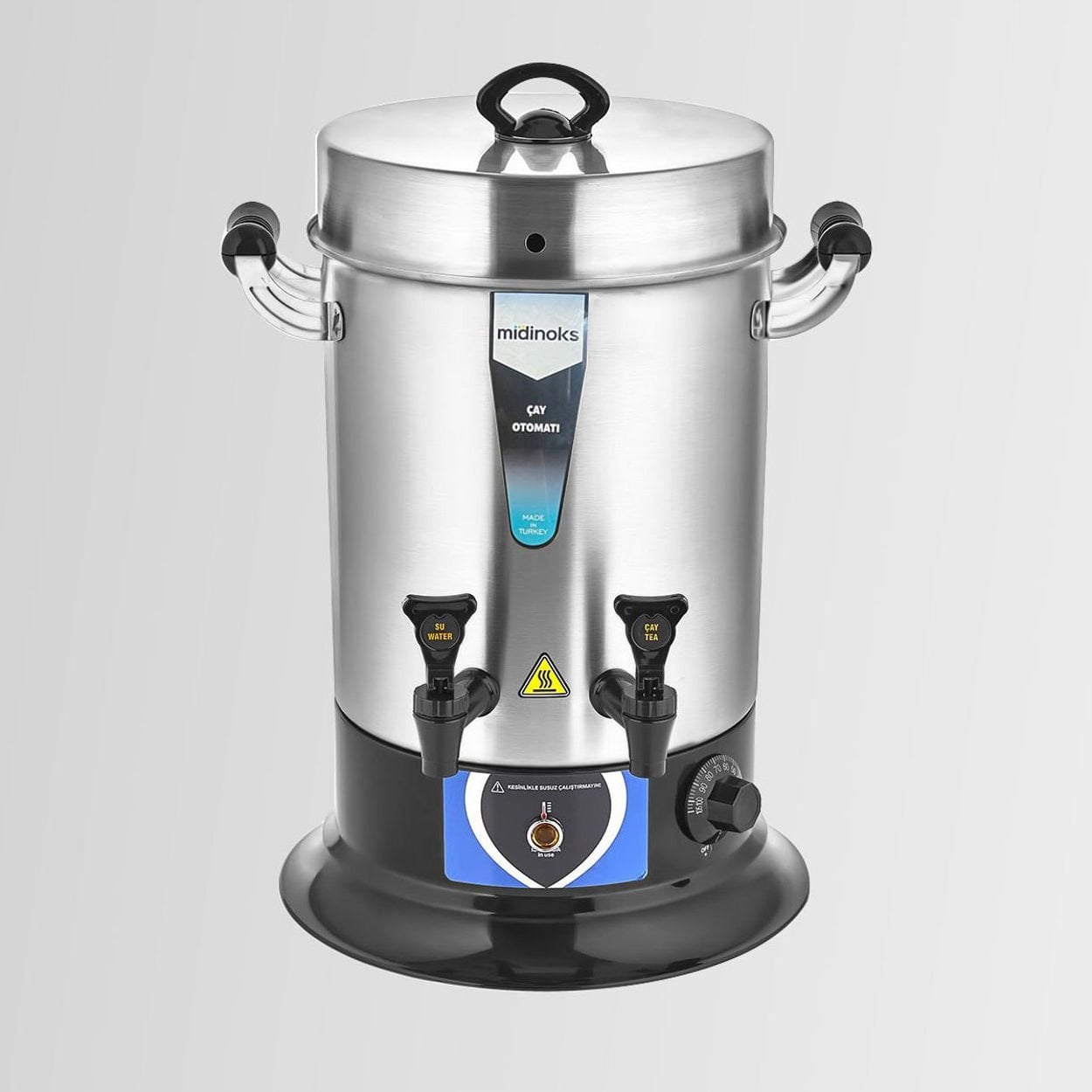 Midinoks MD.R15 250 Bardak Standart Elektrikli Çay Makinesi Semaver 22 LT