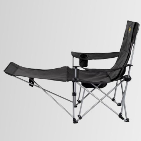 FUNKY CHAIRS Lazy 4 Yatabilen Kamp Sandalyesi Antrasit