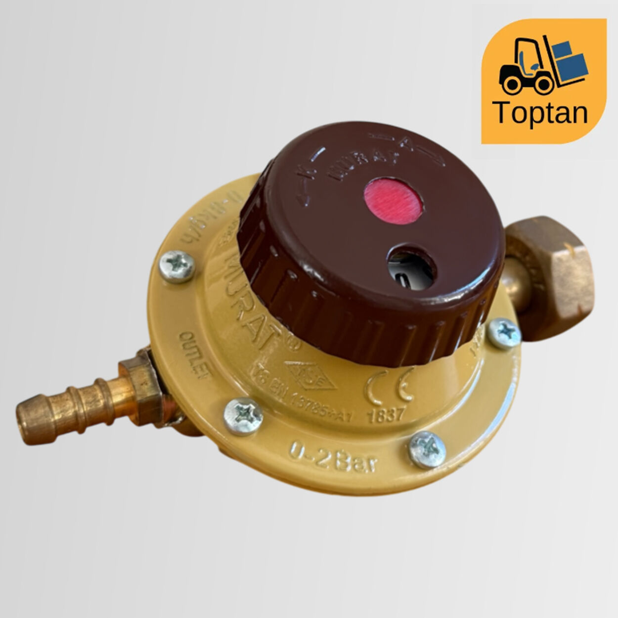 Murat MSD 0 – 10 Numaralı Metal Ayarlanabilir Yüksek Basınç Vanalı Sanayi Dedantörü 8 mm ( T )
