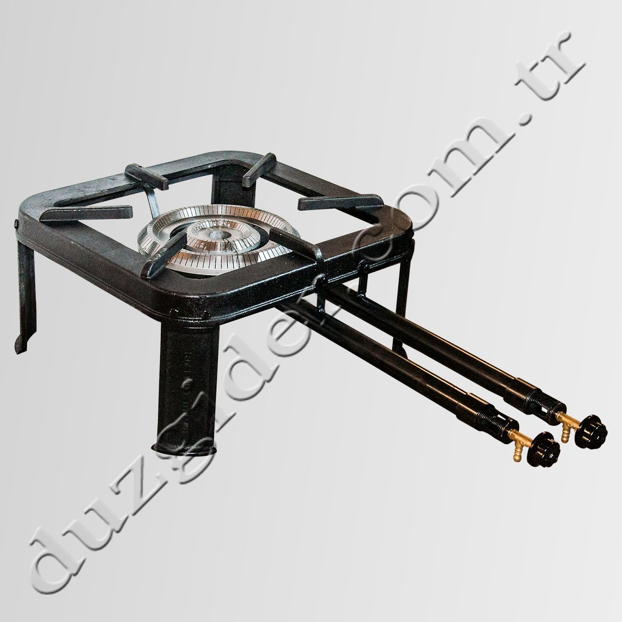 Döküm Dört Ayaklı Ocak Takım Sahra Çift Yanış LPG