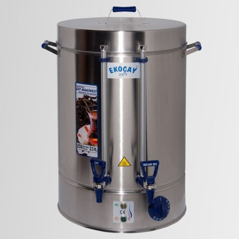 Elektrikli Semaver 23 Litre 250 Bardak Ekoçay Çay Otomatı