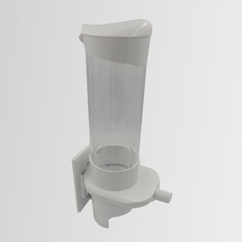 Karton Bardaklara Uyumlu Sebil Bardaklık Dispenser Butonlu