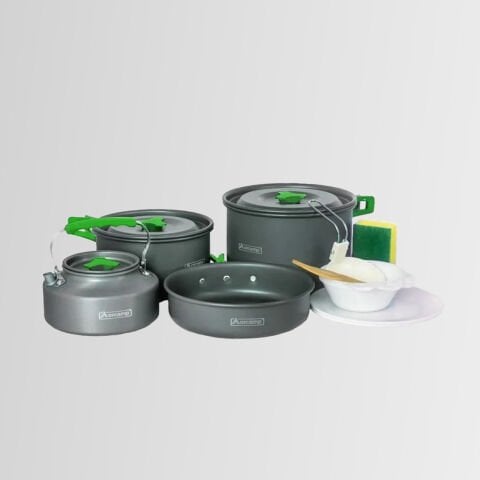 Orcamp CK-506 Kamp Ocak + OUT-1050 Kamp Tencere Seti