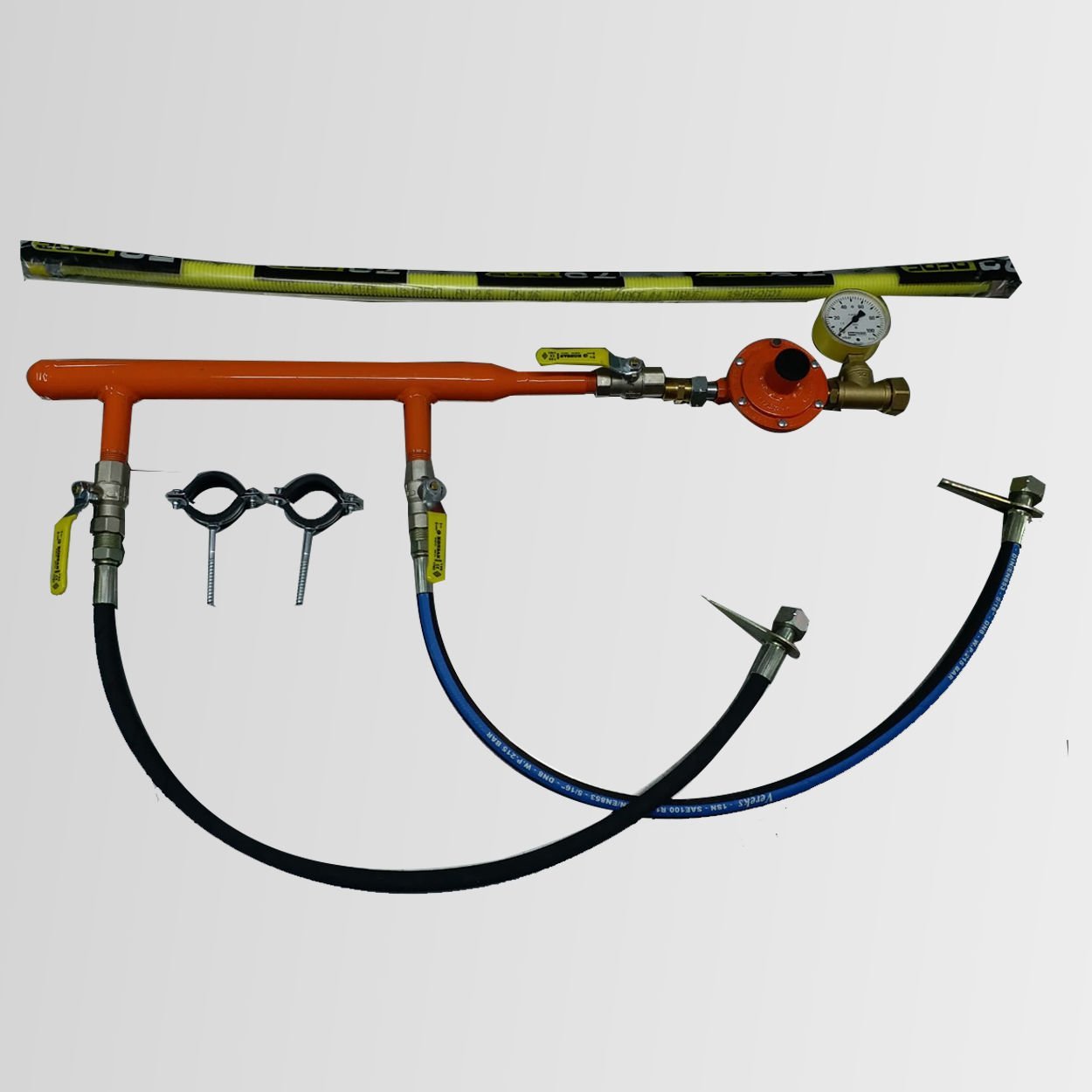 İki Tüplü Kombi Kollektör Set Sıvı Conta Hediyeli