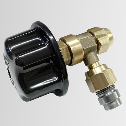 3/8' Metal Düğmeli Yüzüklü Kuzine Musluk