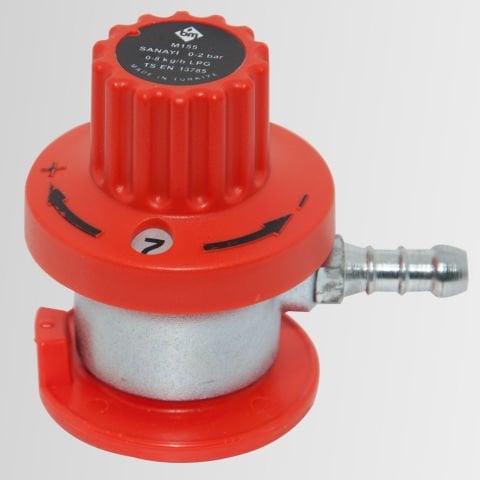 Şişman Yüksek Basınç Numaralı LPG Sanayi Regülatörü Dedantör Büro Mekaniker