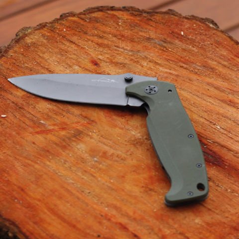 Nurgaz NG-C003 Campout Çelik Bıçak - Çakı Göktuğ Özel Kutulu