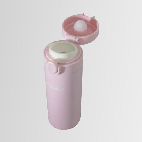 OUT-5150 Orcamp 420 ML Paslanmaz Çelik Kamp Termos Mug PEMBE