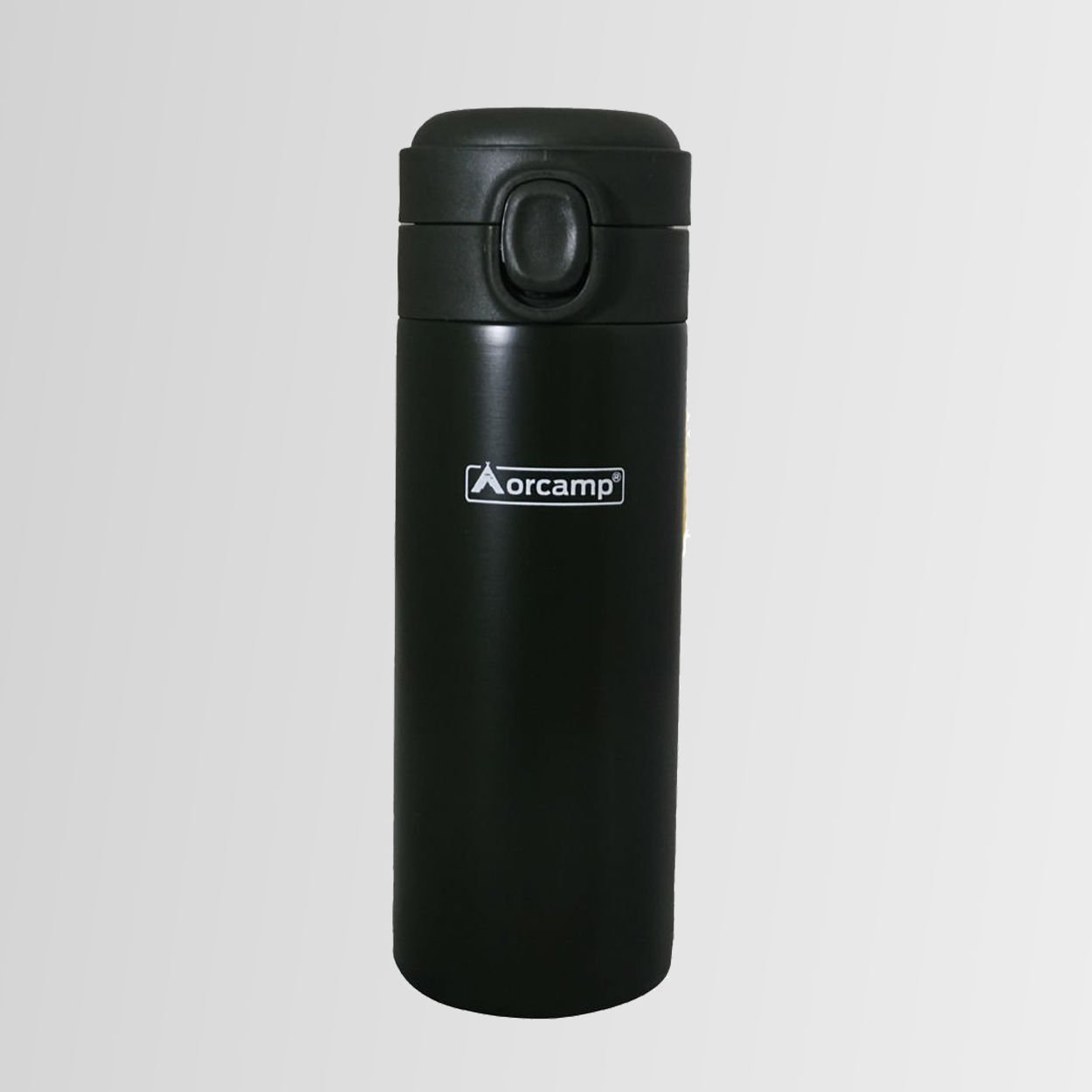 OUT-5150 Orcamp 420 ML Paslanmaz Çelik Kamp Termos Mug SİYAH