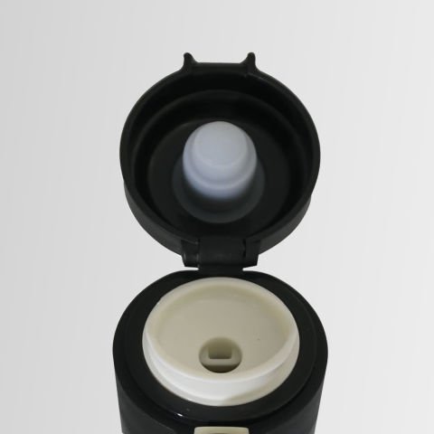 OUT-5150 Orcamp 420 ML Paslanmaz Çelik Kamp Termos Mug SİYAH