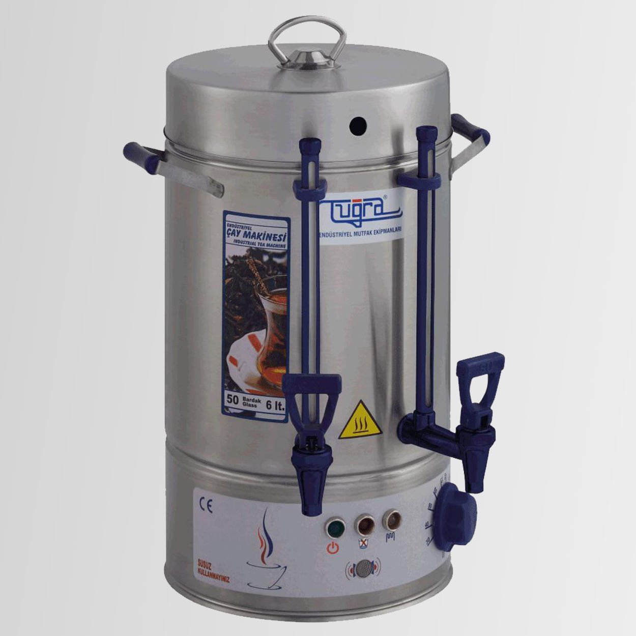 Elektrikli Semaver 50 Bardak Tuğra Çay Otomatı