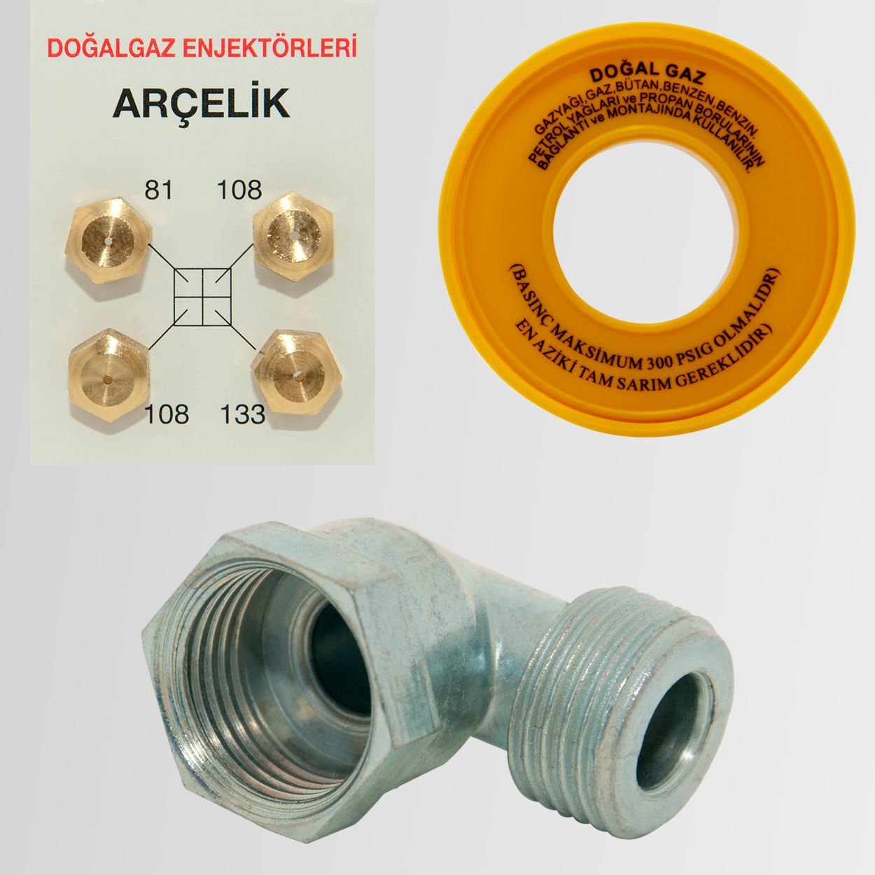 Ocak Doğalgaz Enjektör Dönüşüm Seti