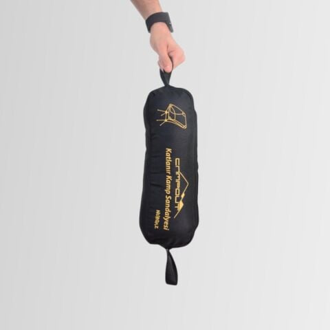 Nurgaz NG-CPS Campout Pratik Portatif Katlanır Plaj Kamp Sandalyesi Taşıma Çantalı