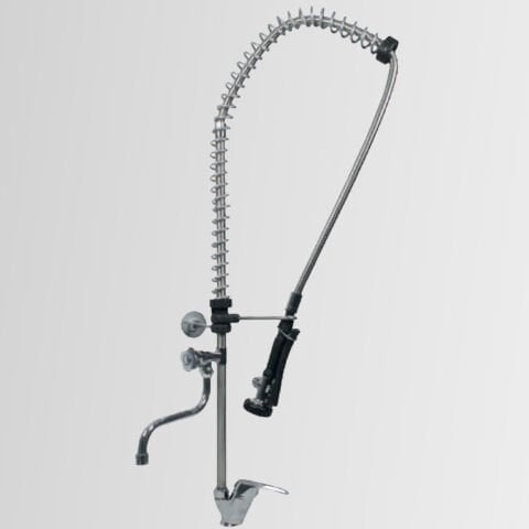 Tezgaha Monte Ara Musluklu Ön Yıkama Duş Sprey Ünitesi