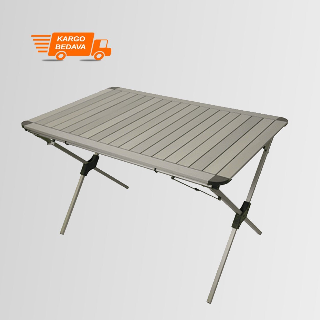 Nurgaz NG-AKMXXL Campout Portable Alüminyum Kamp Masası Büyük XXL