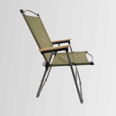 Nurgaz Campout Katlanır Bafa Kamp Sandalyesi Haki