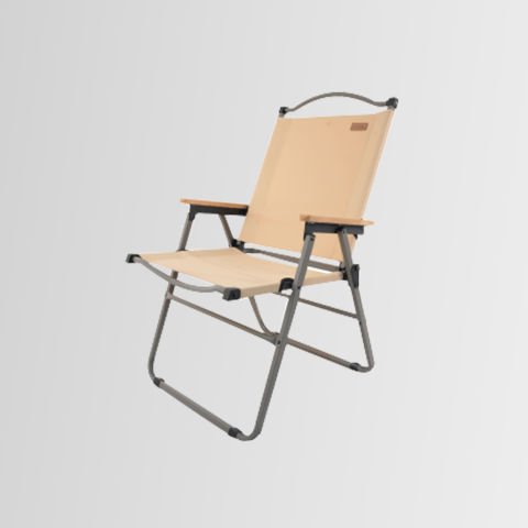 Nurgaz Campout Katlanır Bafa Kamp Sandalyesi krem