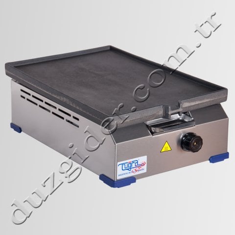 DE-7100 Tuğra 30 cm Doğalgazlı Döküm Izgara Gazmer Kayıtlı Sönme Emniyetli Ventilli