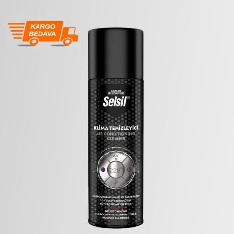 Selsil Arabalar İçin Klima Temizleyici Sprey - Sigara Ve Kötü Koku Giderici 150 ML