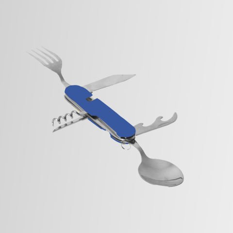 Nurgaz Campout NG KKCT-M Katlanır Çatal - Kaşık - Bıçak - Türbişon