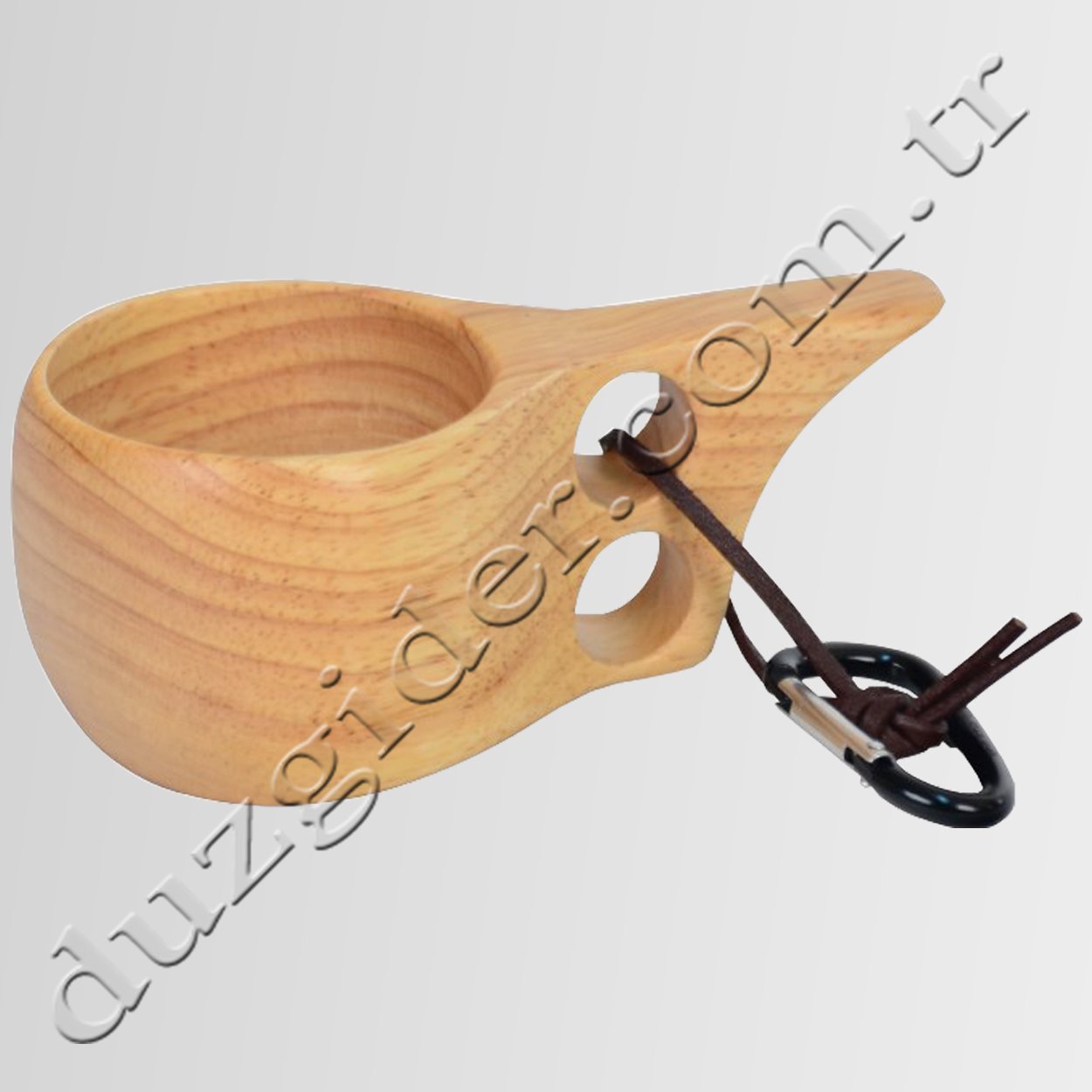 Kuksa Ahşap Kamp Bardak LEON