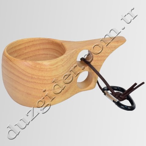 Kuksa Ahşap Kamp Bardak LEON