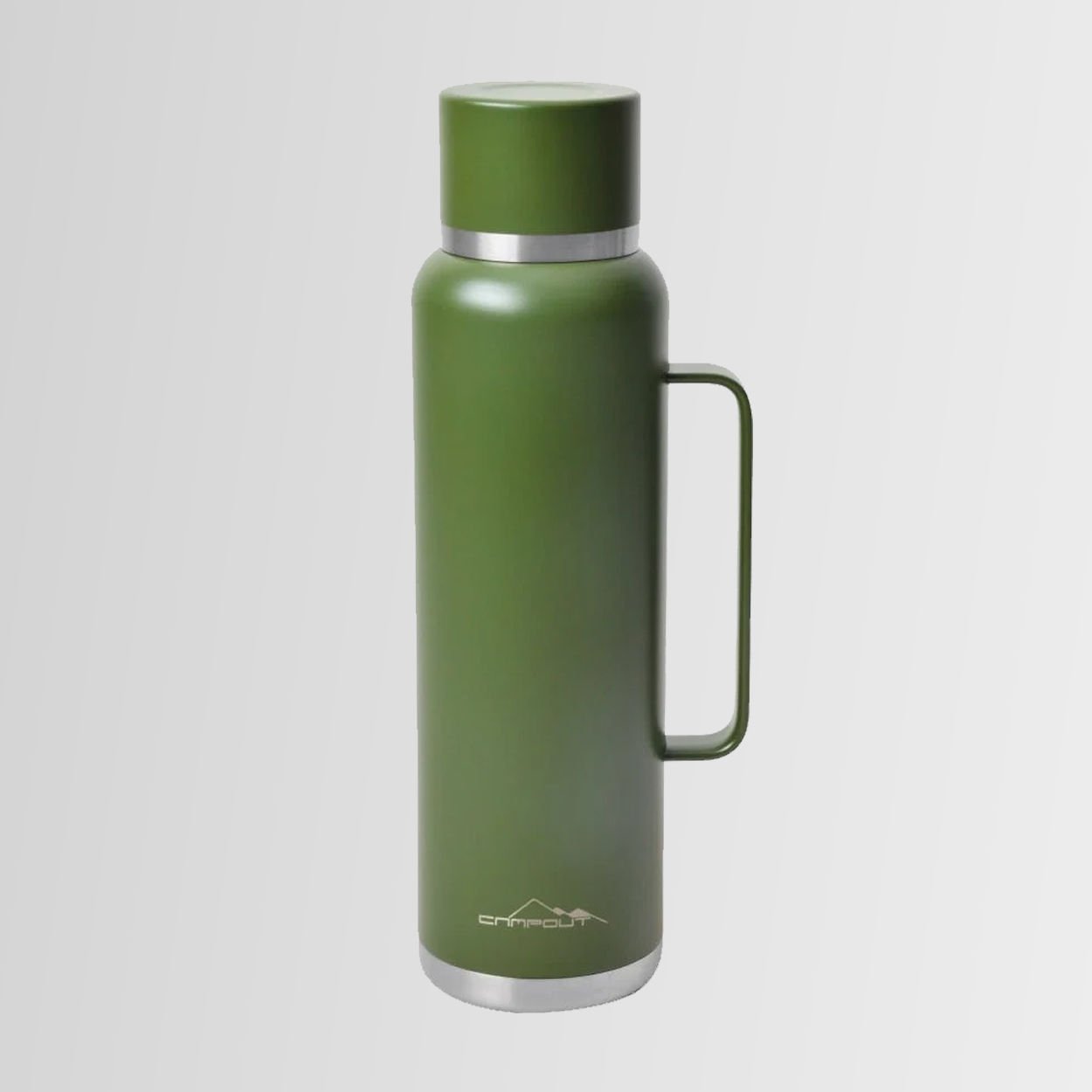 Nurgaz NG 164 Campout Çift Katmanlı Kamp Termosu  1500 ML HAKİ