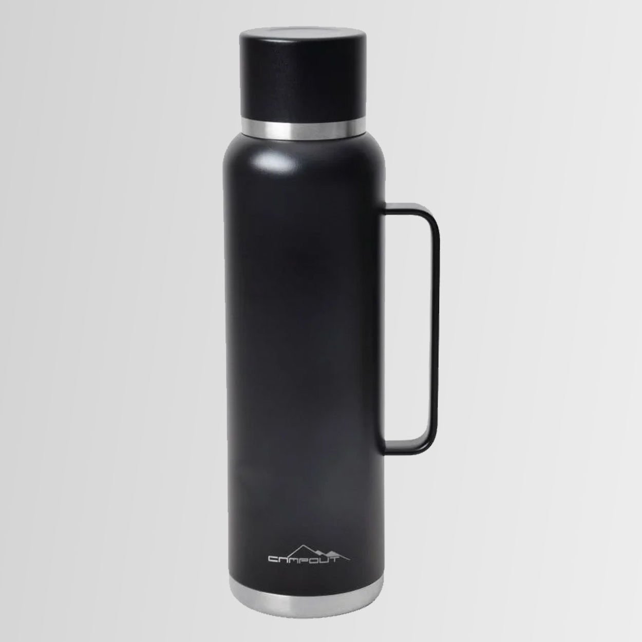 Nurgaz NG 164 Campout Çift Katmanlı Kamp Termosu  1500 ML SİYAH