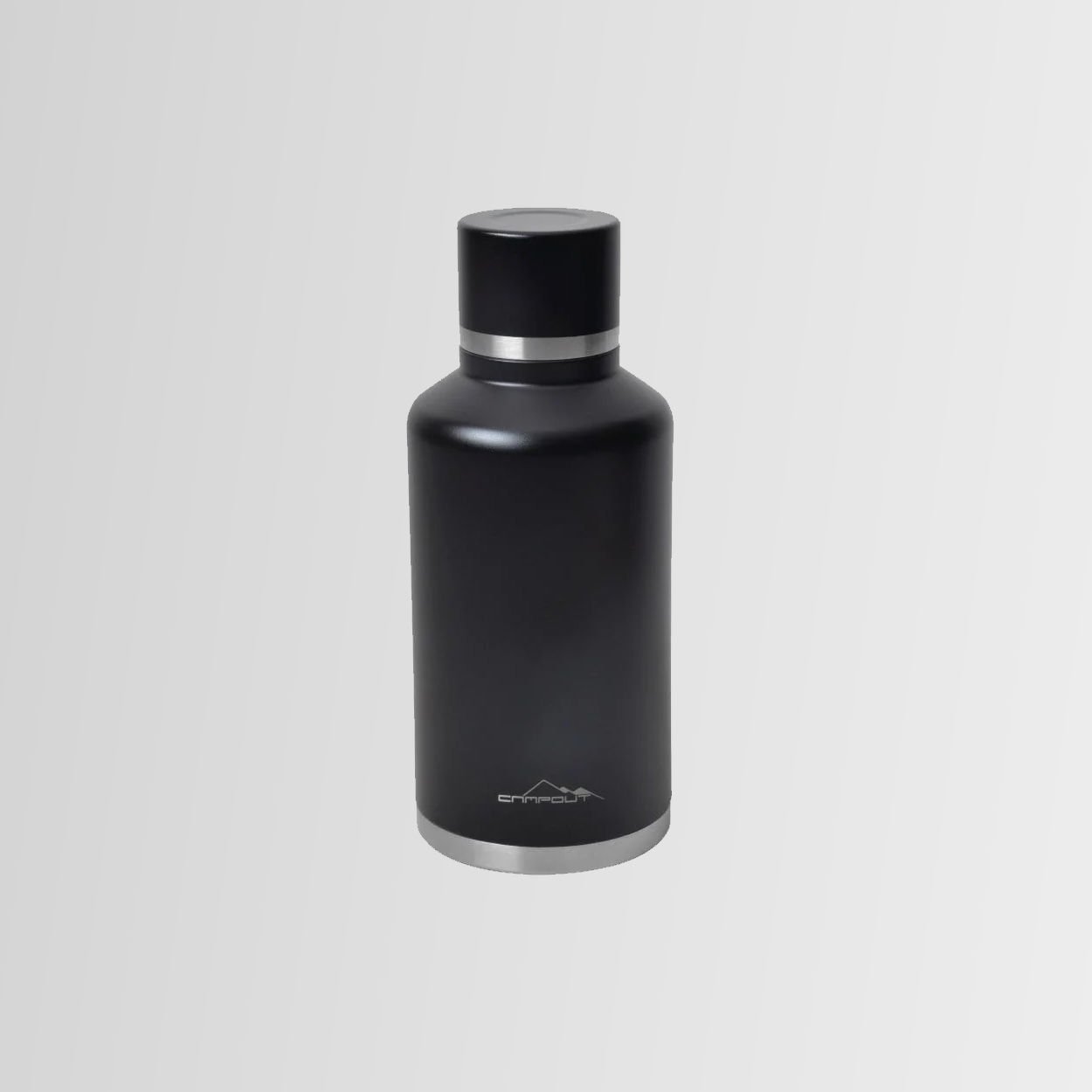 Nurgaz NG 165 Campout Çift Katmanlı Kamp Termosu  2000 ML SİYAH