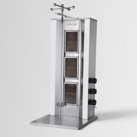 GÜLCAN Sönme Emniyetli Üç Radyanlı Döner Ocağı TÜPLÜ(LPG)(CE)(GAZMER)