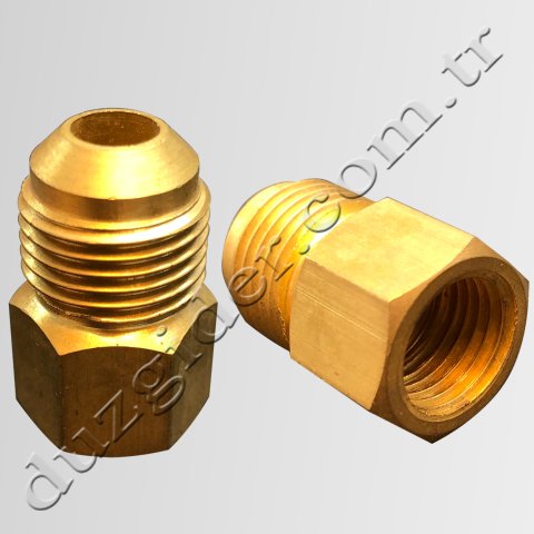 Ventilli Musluk Çıkışı 3/8 Dişi 1/4 Erkek