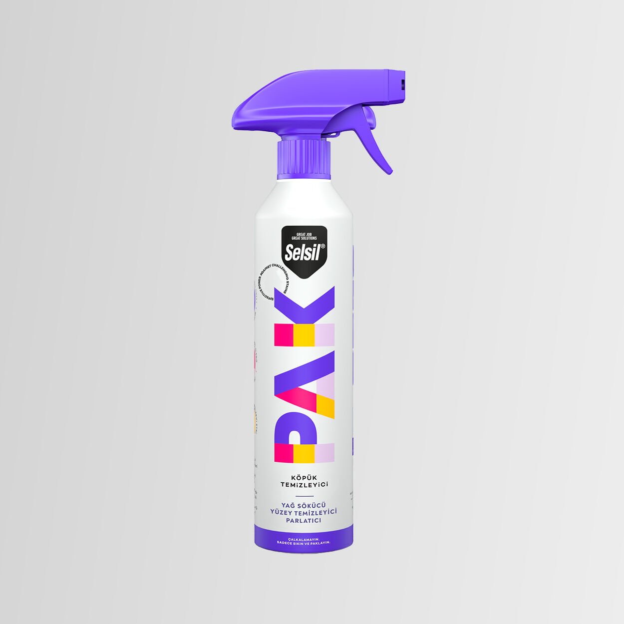 Selsil Pak Mucize Köpük Genel Temizleyici ( Mutfak,yağ v.b ) 500 ML Sprey