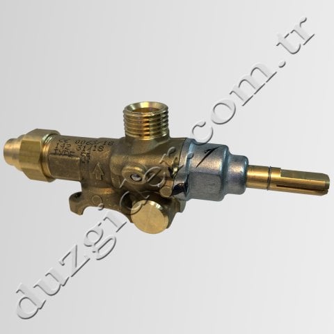 E.C.A. 142 Ventilli Kelepçeli Gaz Valfi