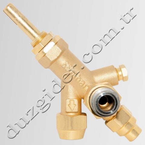 3/8' Takozlu + Pilotlu Ventilli Musluk