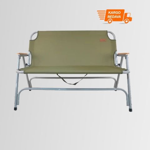 Nurgaz Campout Çİft Kişilik Katlanır Kamp Sandalyesi NG C135-K