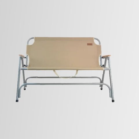 Nurgaz Campout Çİft Kişilik Katlanır Kamp Sandalyesi NG C135-K KREM