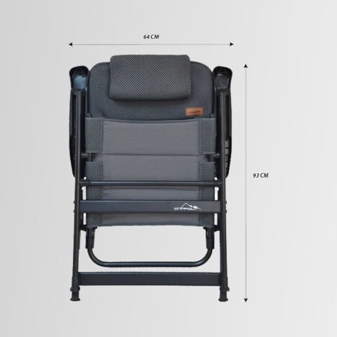 NG C153 Nurgaz Campout Ayarlanabilir Yastıklı Kamp Sandalyesi