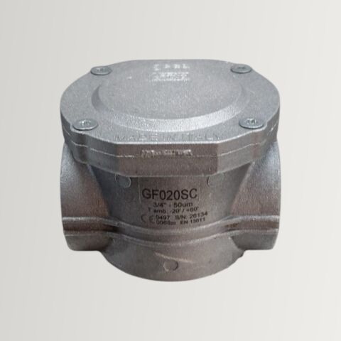 6 Bar Alüminyum Gaz Filtresi  50 Micron ( 3/4 )