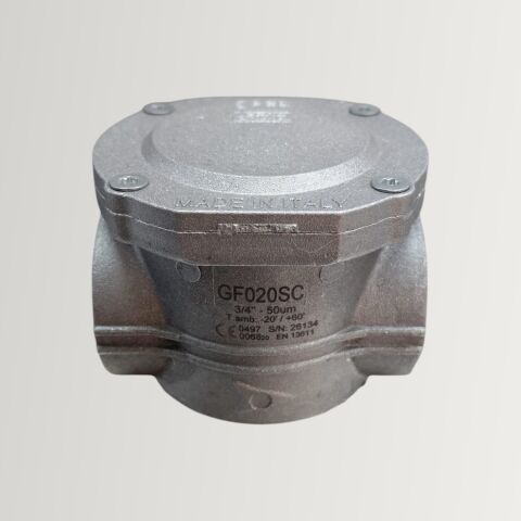 6 Bar Alüminyum Gaz Filtresi  50 Micron ( 3/4 )