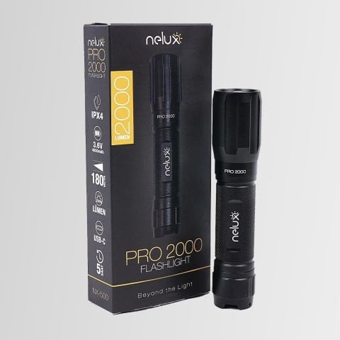 Orcamp NX-500 Nelux Pro 2000 El feneri - Su Geçirmez