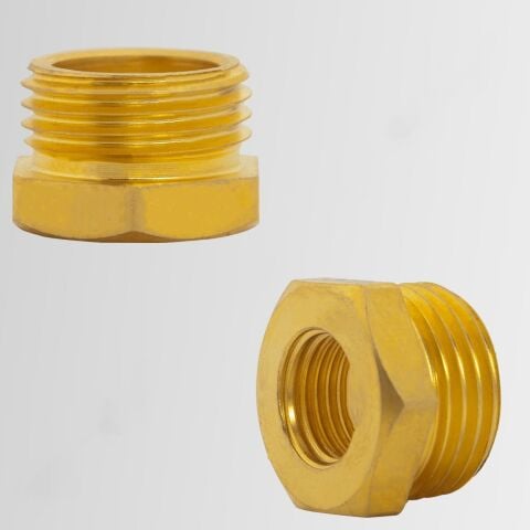 1/2' - 1/4' Manometre Nipeli