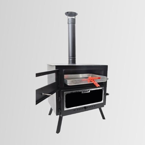 Nurgaz NG OKZN  Kuzineli Şömine - Soba - Fırın