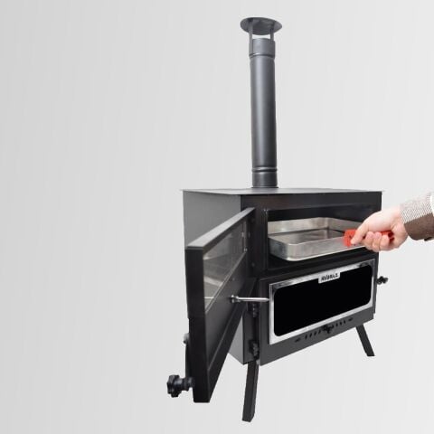 Nurgaz NG OKZN  Kuzineli Şömine - Soba - Fırın